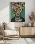 Plakat - Floral Frida