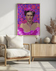 Plakat - Frida in Purple