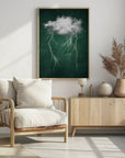 Plakat - Emerald Night Thunderstorm