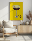 Plakat - Espresso Martini Buttercup Yellow