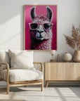 Poster - Pink Llama