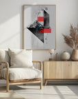 Plakat - Geometric Vintage Art 08