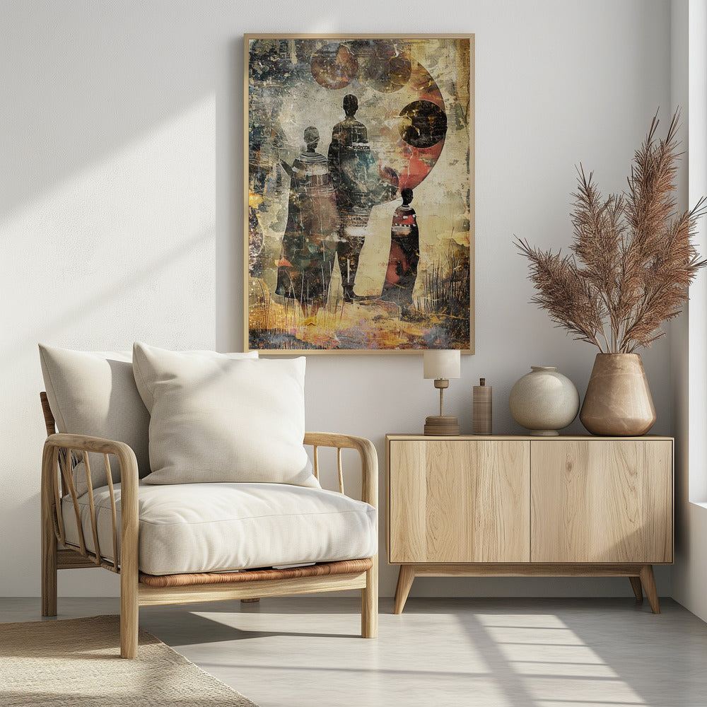 Plakat - African Ethnic Art Poster 04