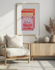 Plakat - Match Box - The Perfect Match