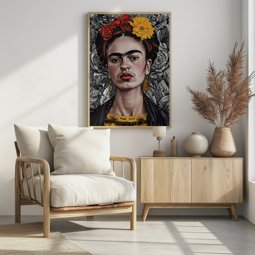 Plakat - Frida Portrait 2