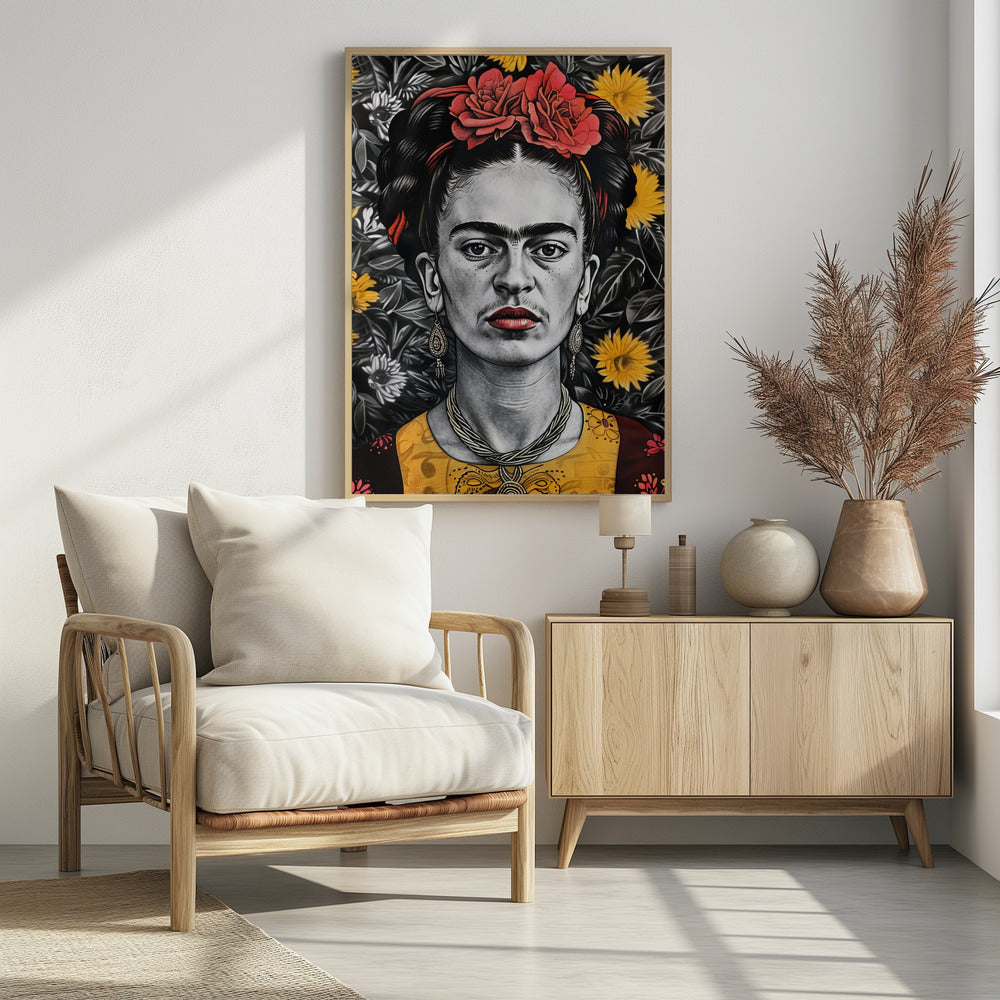 Plakat - Frida Portrait 5