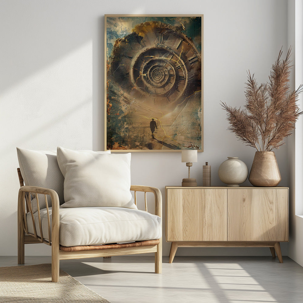 Poster - Surreal Fable Abstract Art Illustration Wallart 038