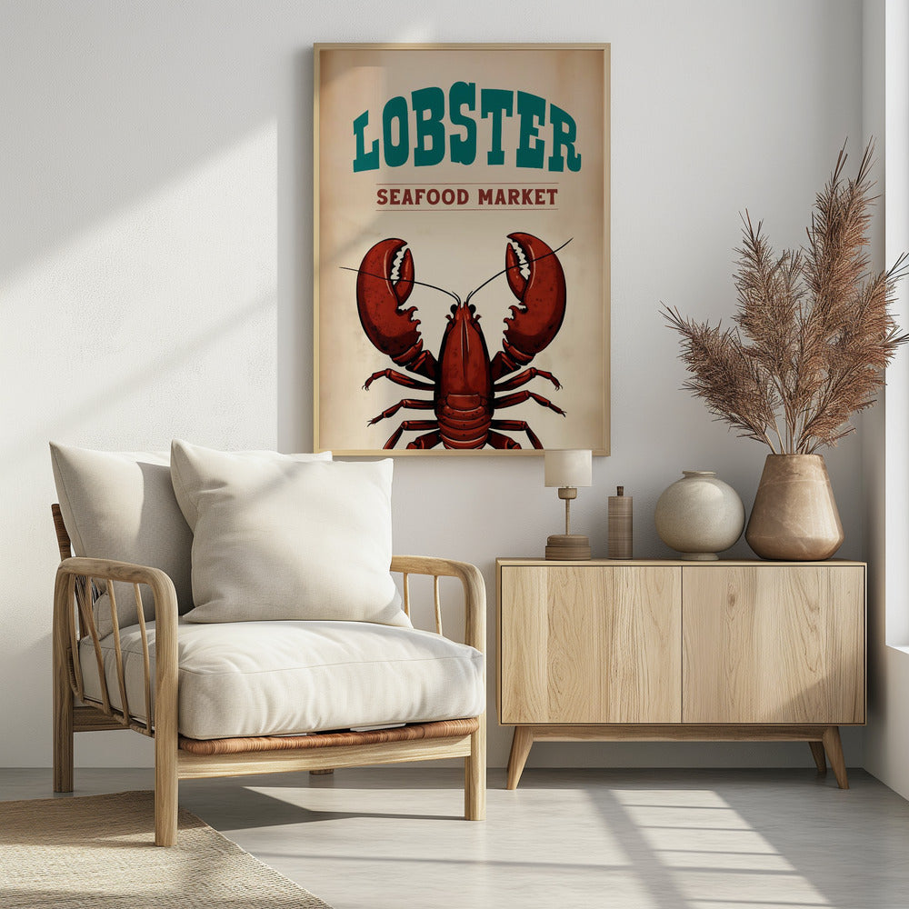 Plakat - Lobster Seafood Market