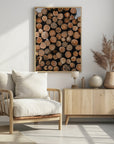 Plakat - Wood Logs 02