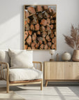 Plakat - Wood Logs 01