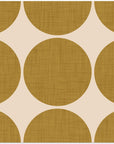 Akustik - Modern Mustard Retro Spheres-Mid Century Modern