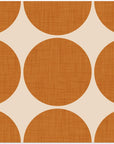 Akustik - Modern Ocher Retro Spheres-Mid Century Modern