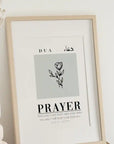 Plakat - Prayer kalligrafi - admen.dk