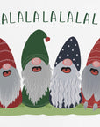 Plakat - Fa la la la la gnomes