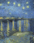 Plakat - The Starry Night Over The Rhone