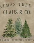 Poster - Vintage Christmas tree farm (1)