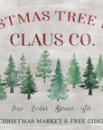 Plakat - Vintage Christmas tree farm (2)