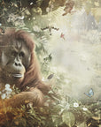 Plakat - Jungle Animals Art Illustration 03