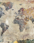 Poster - World Map Art Illustration 09