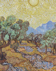 Plakat - Vincent Van Gogh's Olive Trees (1889)