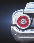 Plakat - American classic car Galaxie 1964 Rear