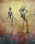 Poster - African Sahara Art Vintage Style 4