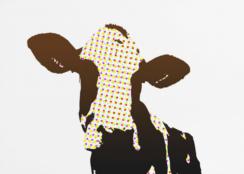 Poster - Cow pop art 10