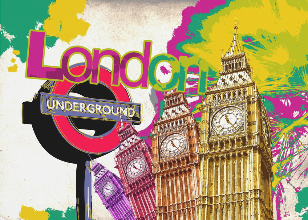 Plakat - London Collage 14