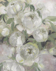 Plakat - Sady painterly florals in green