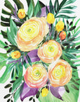 Plakat - Lola tropical bouquet