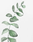 Plakat - Watercolor greenery branch