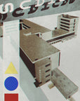 Plakat - Bauhaus Dessau architecture in vintage magazine style III