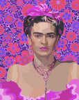 Plakat - Frida in Purple