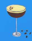 Poster - Espresso Martini Blue