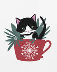 Plakat - My cat Coco in a holiday mug