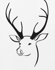 Plakat - Reindeer head