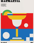 Plakat - Margarita Bauhaus Cocktail