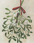 Plakat - Mistletoe bouquet with bow