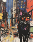 Plakat - Down Town Cat