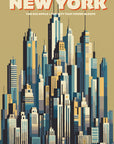 Plakat - New York Skyline