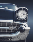 Plakat - American classic car Bel Air 1957 Front