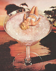 Plakat - Glitter Pink Margarita