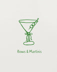 Plakat - Green Bows and Martinis