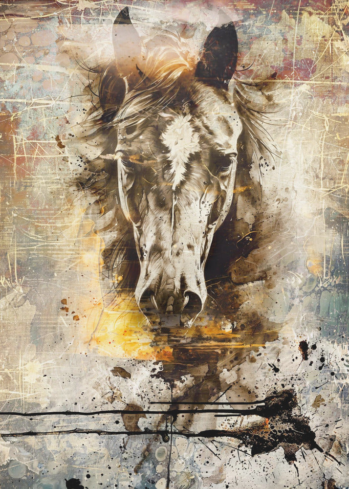 Poster - Horse Illustration 03