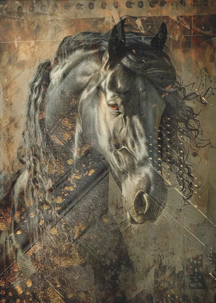 Poster - Horse Illustration 06