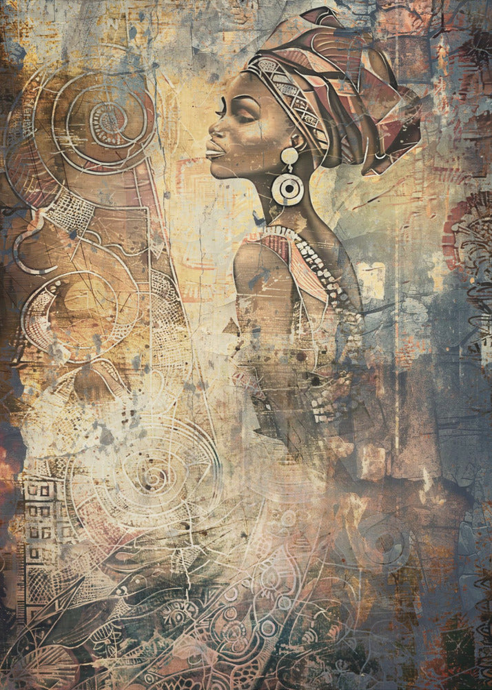 Plakat - African Ethnic Art Poster 01