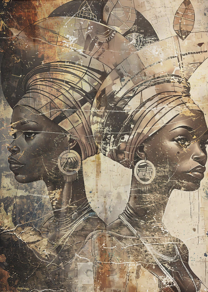 Plakat - African Ethnic Art Poster 15