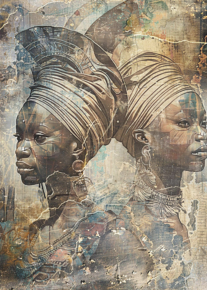 Plakat - African Ethnic Art Poster 17