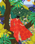 Plakat - Din 76 Girl In a Tree