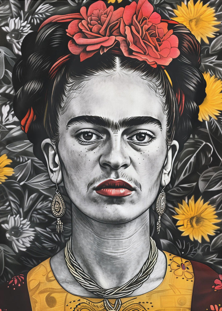 Plakat - Frida Portrait 5